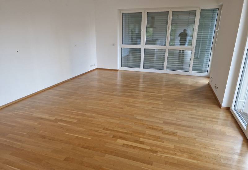 neu verlegter Stabparkett